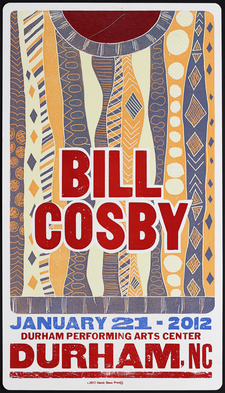 Hatch Show Print Bill Cosby Poster