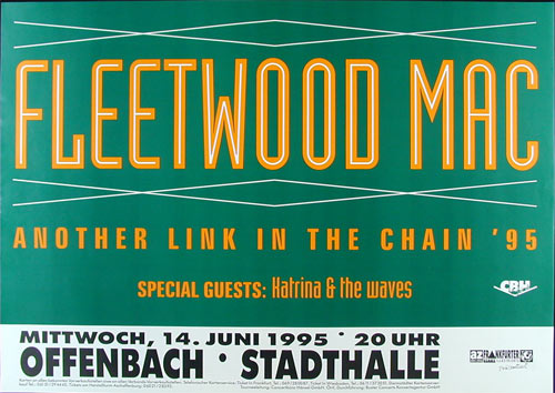 Fleetwood Mac German Concert Poster