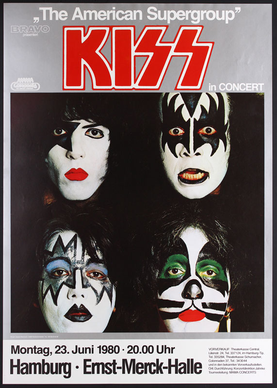 Banned Kiss German Concert Poster