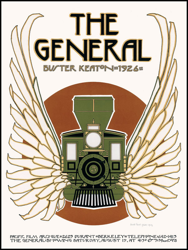 David Lance Goines The General Poster