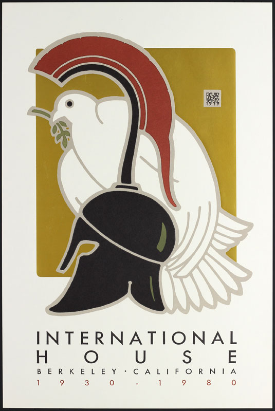 David Lance Goines International House Poster