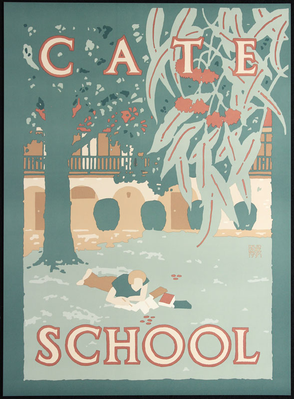 David Lance Goines Cate Boarding School Poster