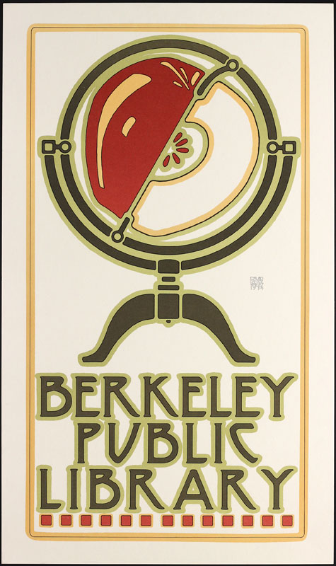 David Lance Goines Berkeley Public Library Poster