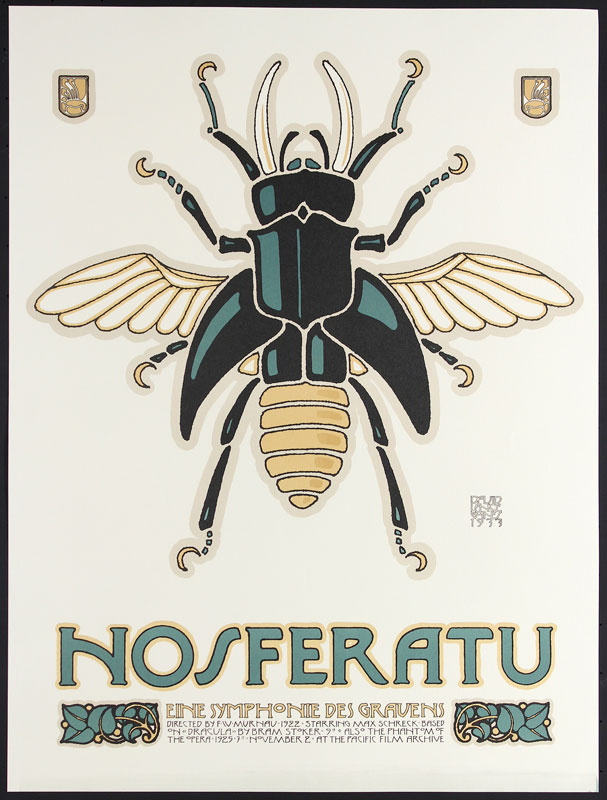 David Lance Goines Nosferatu Poster