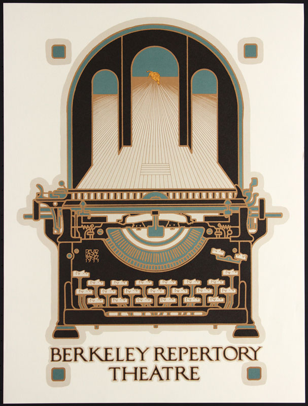 David Lance Goines Berkeley Repertory Theatre Poster