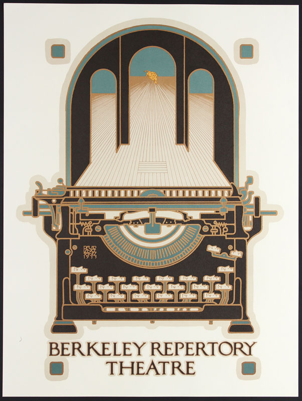 David Lance Goines Berkeley Repertory Theatre Poster