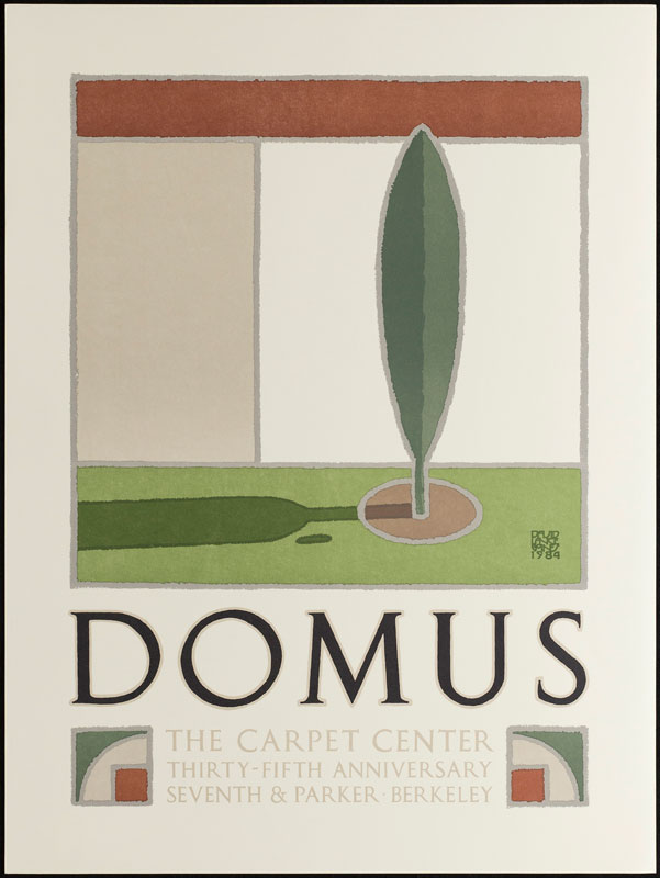 David Lance Goines Domus Poster