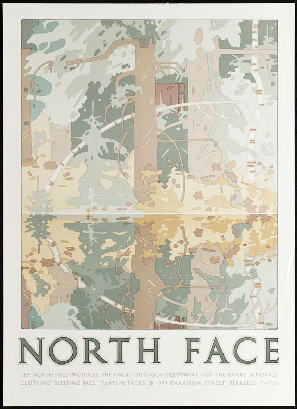 David Lance Goines North Face Poster