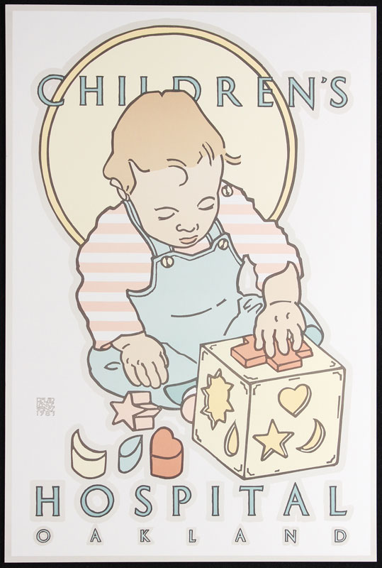 David Lance Goines Children's Hospital Oakland Poster