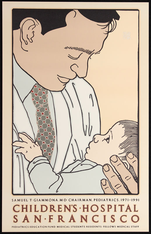 David Lance Goines Children's Hospital San Francisco Poster