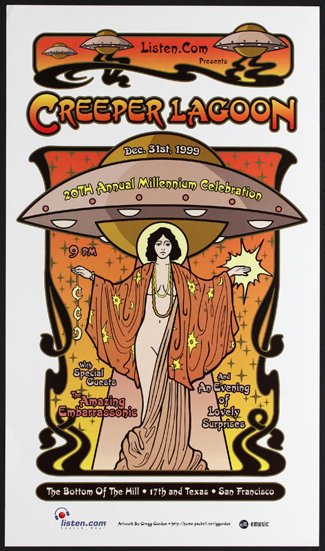 Gregg Gordon Creeper Lagoon Poster