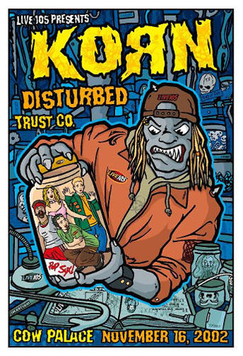 Gregg Gordon Korn Poster