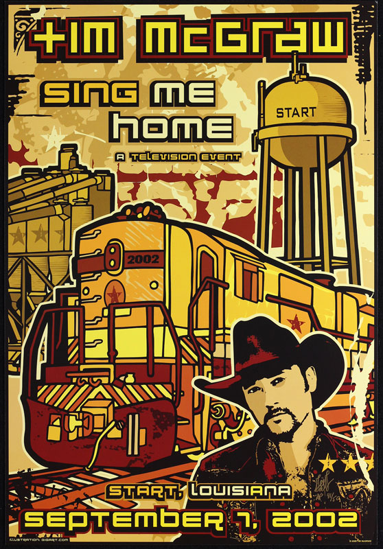 Gregg Gordon Tim McGraw Poster