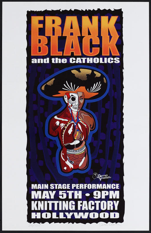 Darren Grealish Frank Black And The Catholics Poster
