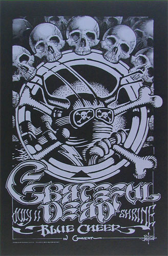 Rick Griffin Grateful Dead Shrine Poster