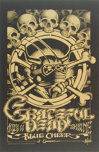 Rick Griffin Grateful Dead Shrine Poster