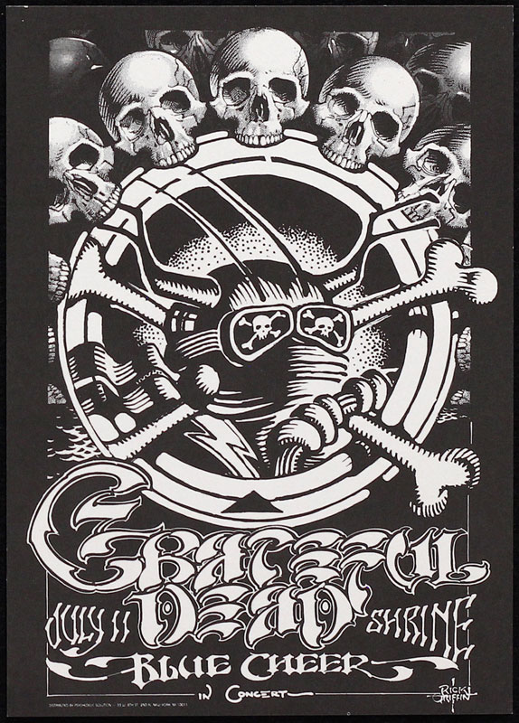 Rick Griffin Grateful Dead Shrine Poster