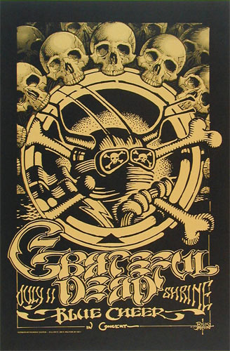 Rick Griffin Grateful Dead Shrine Poster