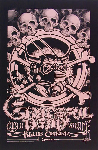 Rick Griffin Grateful Dead Shrine Poster