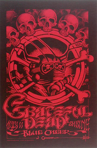 Rick Griffin Grateful Dead Shrine Poster