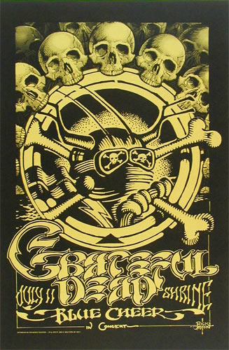 Rick Griffin Grateful Dead Shrine Poster