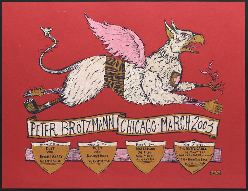 Dan Grzeca Peter Brotzmann Poster