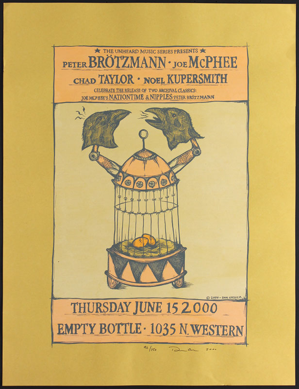 Dan Grzeca Peter Brotzmann Poster