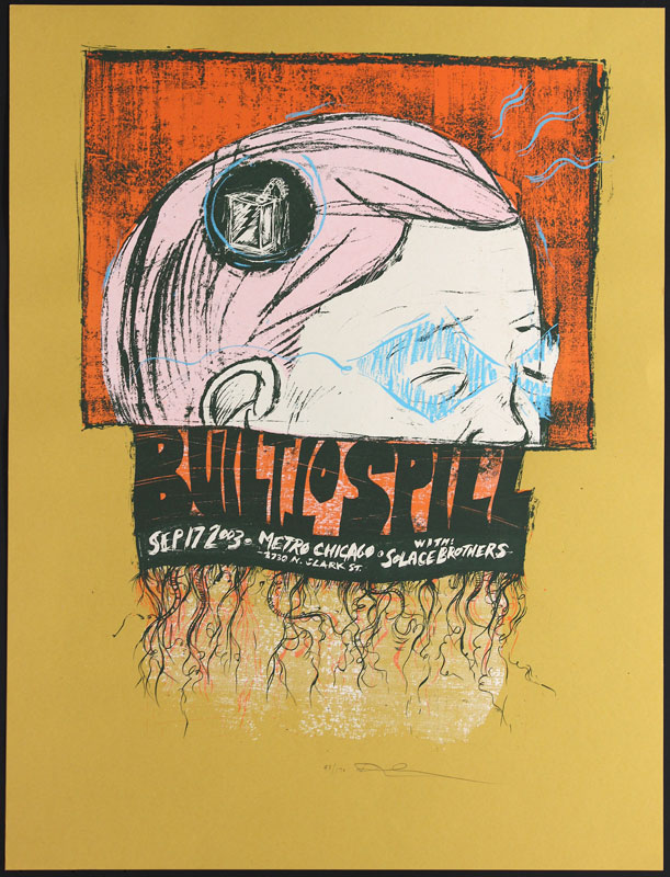 Dan Grzeca Built To Spill Poster