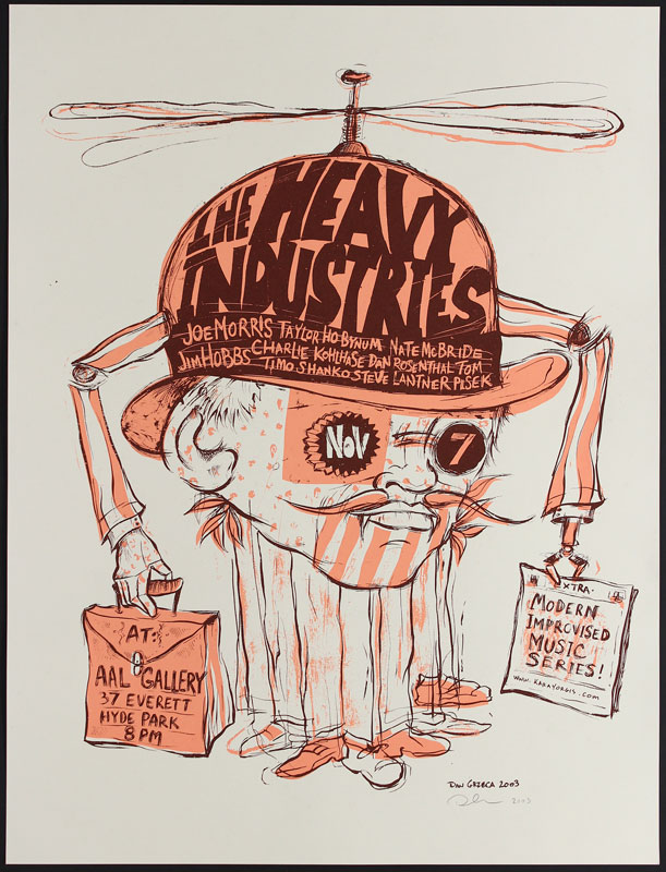 Dan Grzeca Heavy Industries Poster