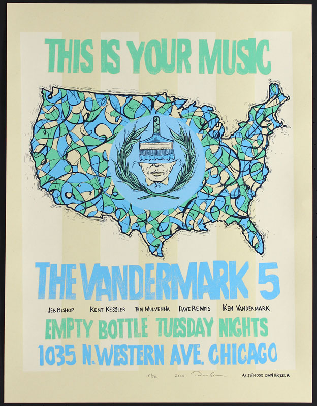 Dan Grzeca Vandermark 5 Poster