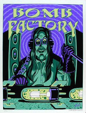 Justin Hampton Bomb Factory Promo Poster Poster