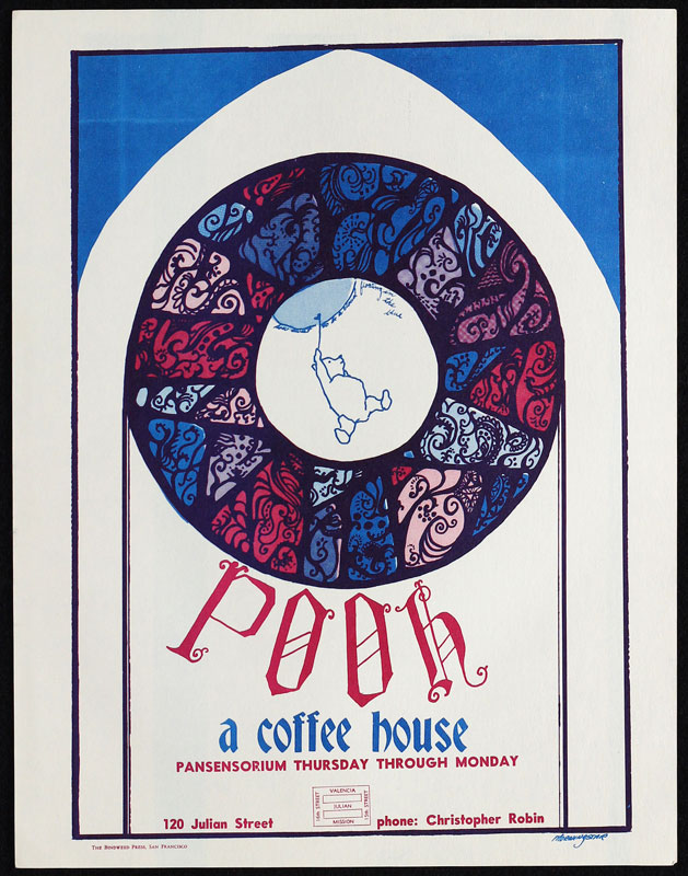 Morningstar Pooh Coffee House Handbill