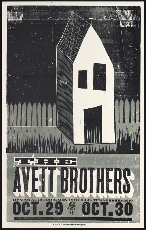 Hatch Show Print The Avett Brothers Poster