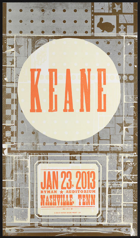 Hatch Show Print Keane Poster