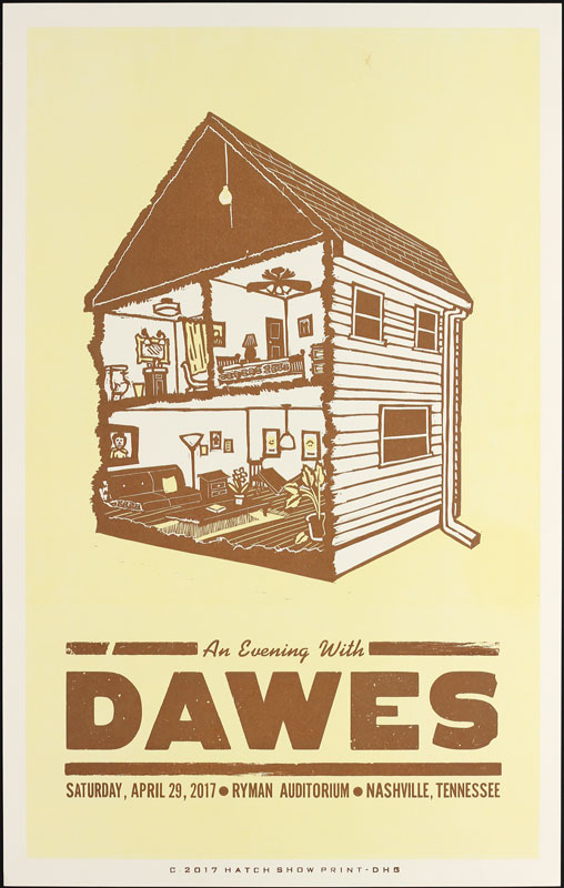 Hatch Show Print Dawes Poster