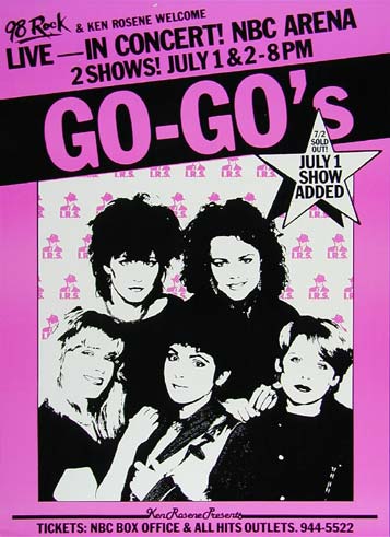 The GoGos in Hawaii Poster