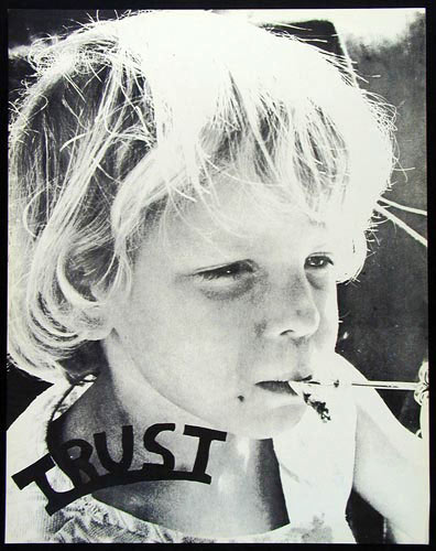 Trust  - Kid Smoking Joint Poster