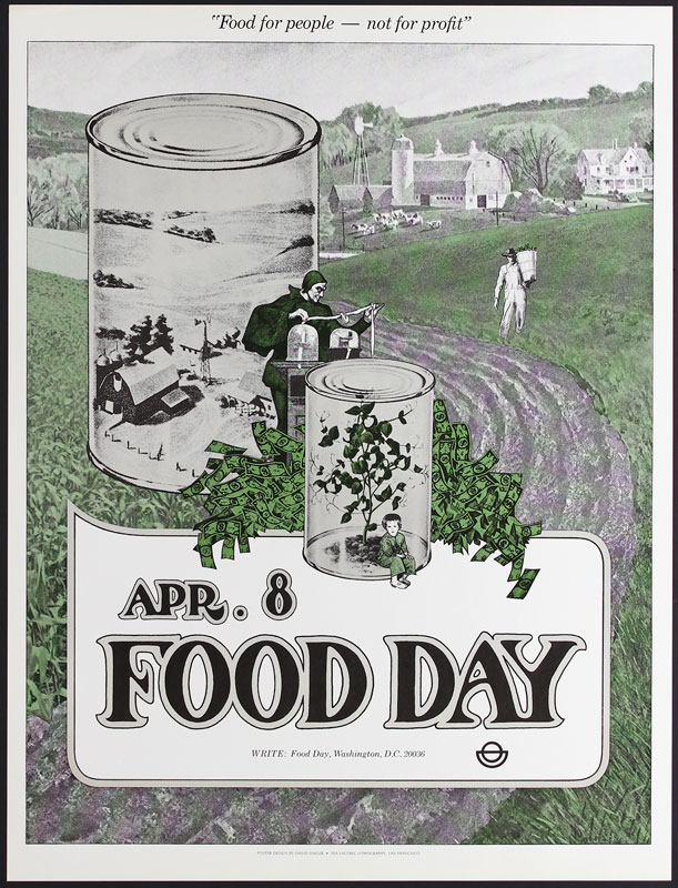 David Singer Food Day - Tea Lautrec Poster