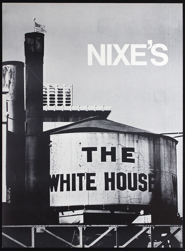 Nixe's - The White House Poster