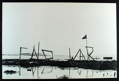 End War - Rare Historic Emeryville Mud Flats Poster