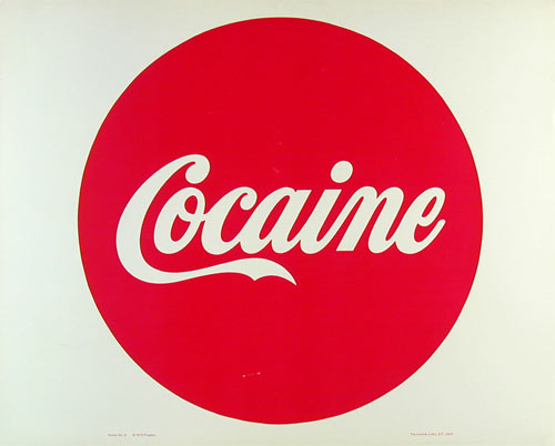 Cocaine Coke Coca Cola Parody Poster