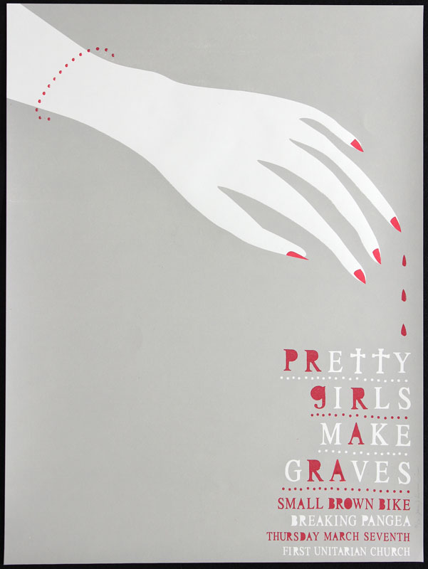 Heads of State Pretty Girls Make Graves Poster