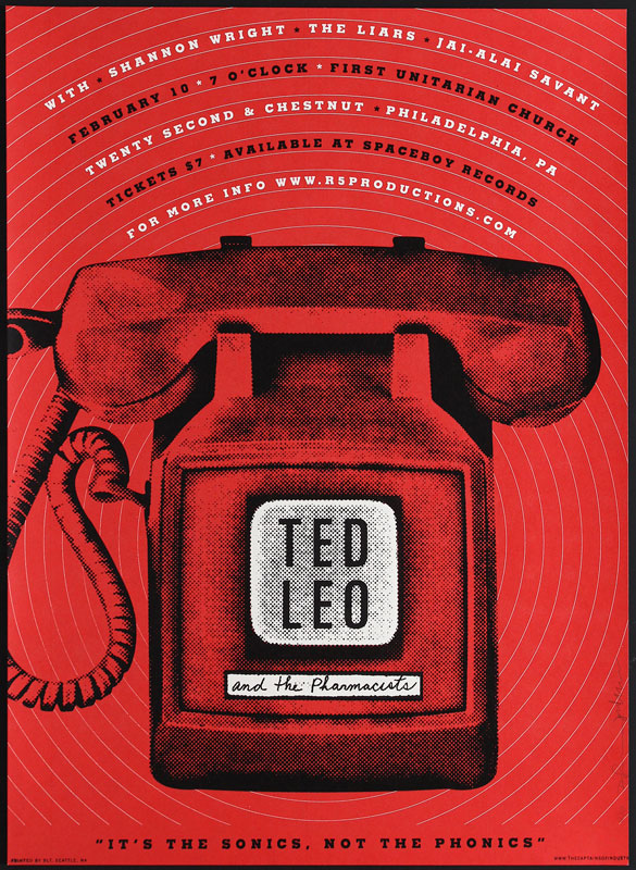 Heads of State Ted Leo And The Pharmacists Poster
