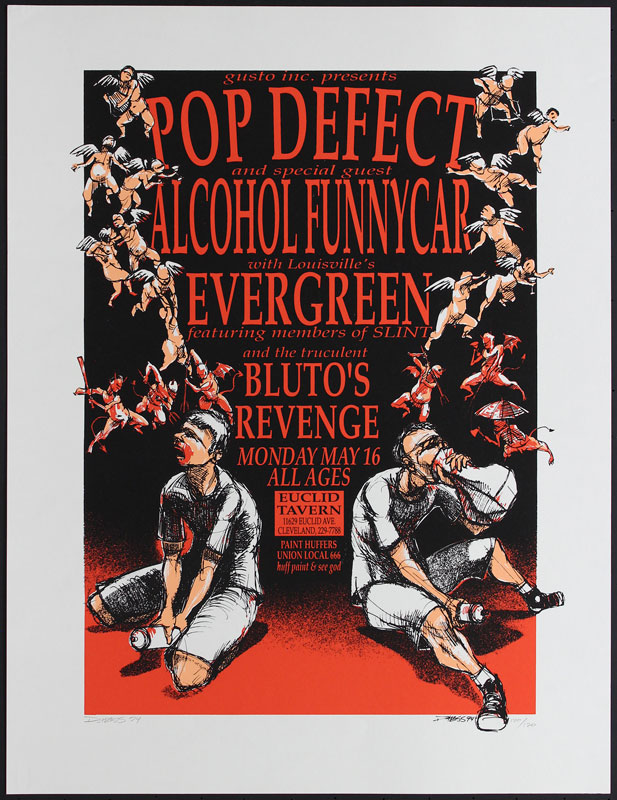 Derek Hess Pop Defect Poster