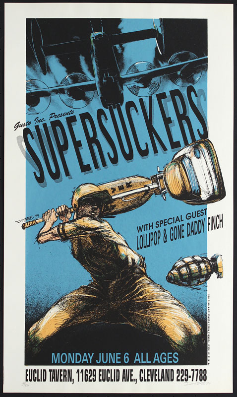 Derek Hess Supersuckers Poster