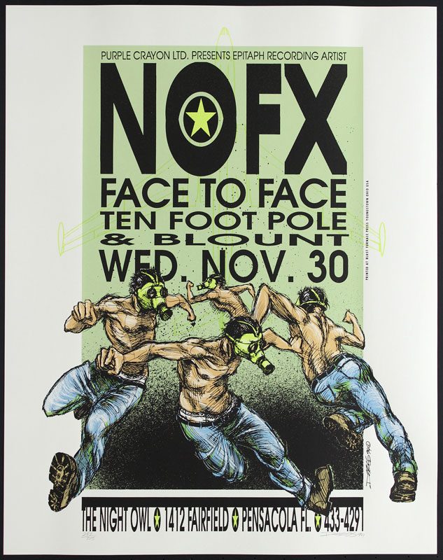 Derek Hess NOFX Poster