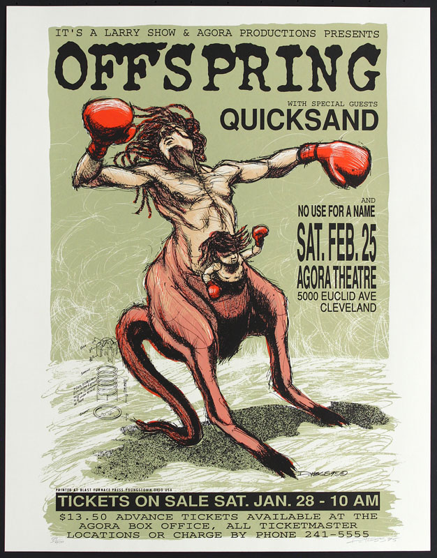 Derek Hess Offspring Poster