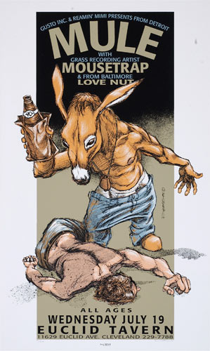 Derek Hess Mule Poster