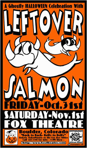 Jeff Holland Leftover Salmon Poster