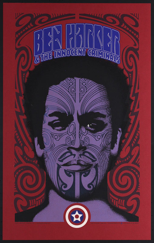 Gary Houston and Mike King Ben Harper and the Innocent Criminals Poster